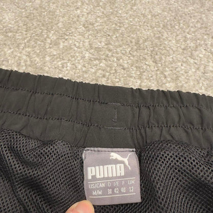 Puma trackies 12 gym wear y2k joggers print logo shell suit pants
