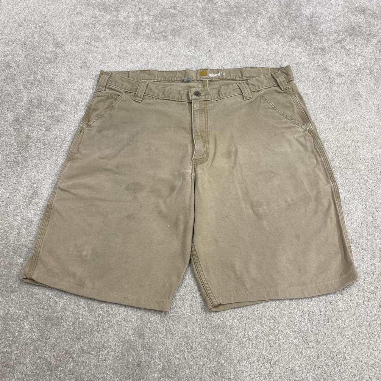 Carhartt carpenter shorts cargo khaki Relaxed fit skater style summer work shorts