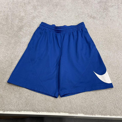 Nike sports shorts y2k Dri-Fit blue Casual style comfy loose floaty summer gym shorts