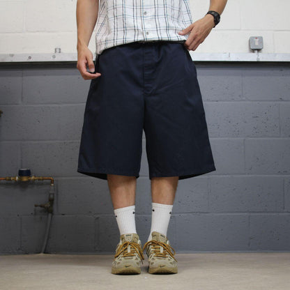 Dickies baggy chino shorts carpenter navy Chino style skater shorts long wide leg festival