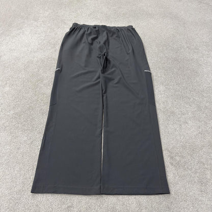 Y2K Reebok tracksuit bottoms grey Loose floaty leg casual 2000s style track pants
