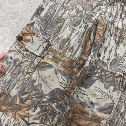 Baggy Camo Realtree cargo pants Y2K khaki camouflage pattern loose leg hunting utility trousers