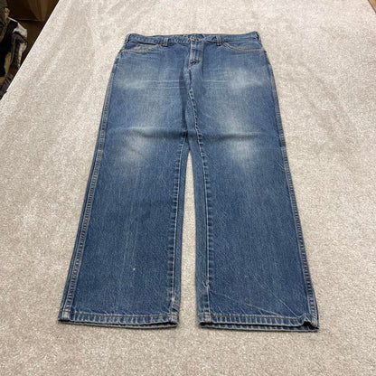 Vintage 90s Dickies jeans W38L32 00s skate style blue denim workwear pants American