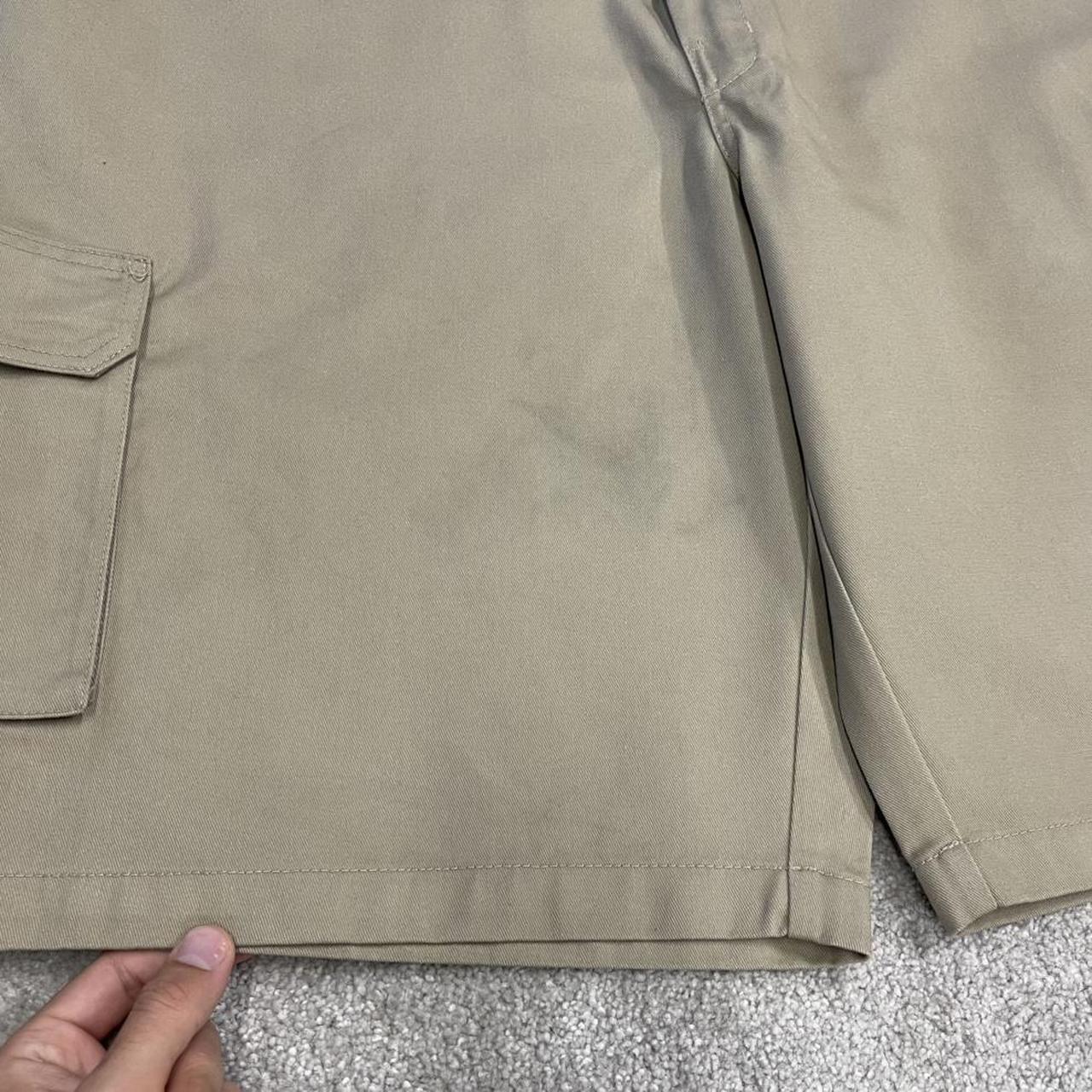 Dickies extra baggy cargo shorts chino khaki Skater / surf style shorts long wide leg festival