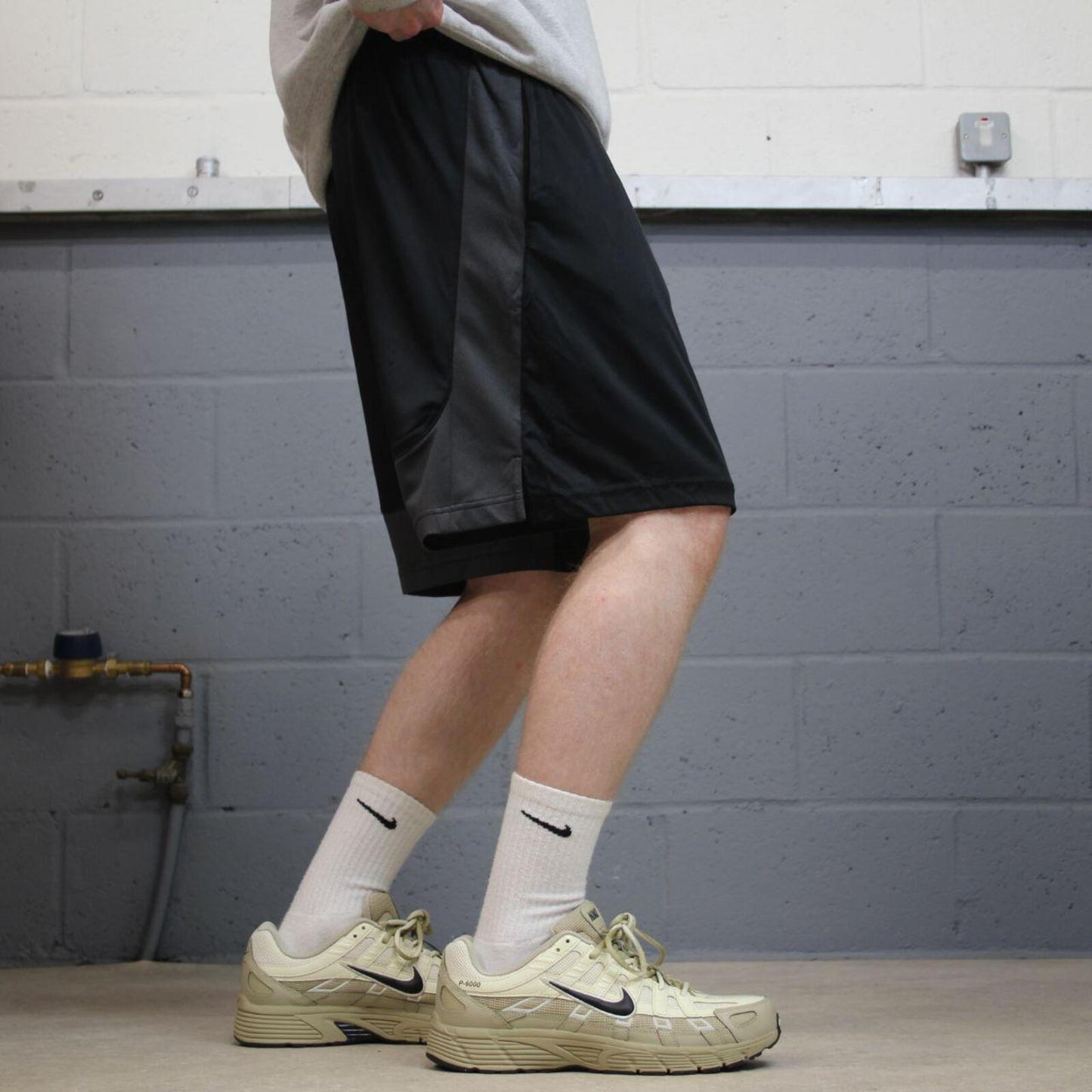 Nike sports shorts y2k loose black Casual style comfy loose floaty summer gym shorts