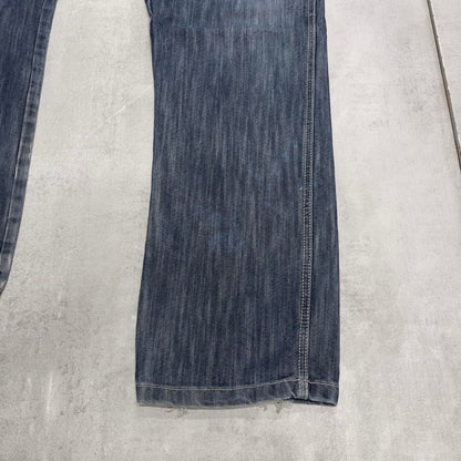 Mens Southpole jeans W36 L30 blue denim 90s style skater jeans