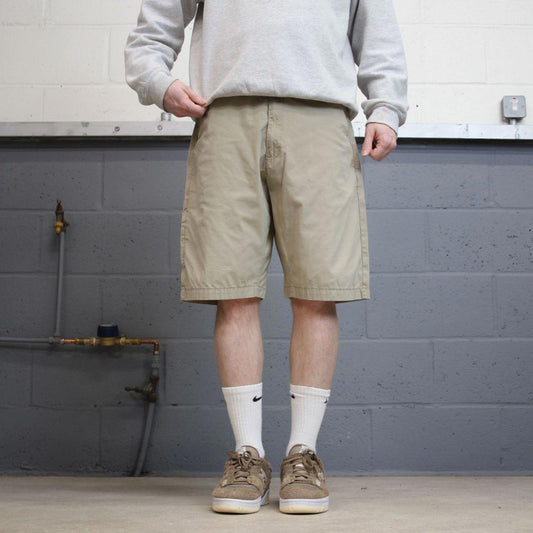 Y2k Dickies chino shorts loose fit khaki Skater style work shorts summer festival