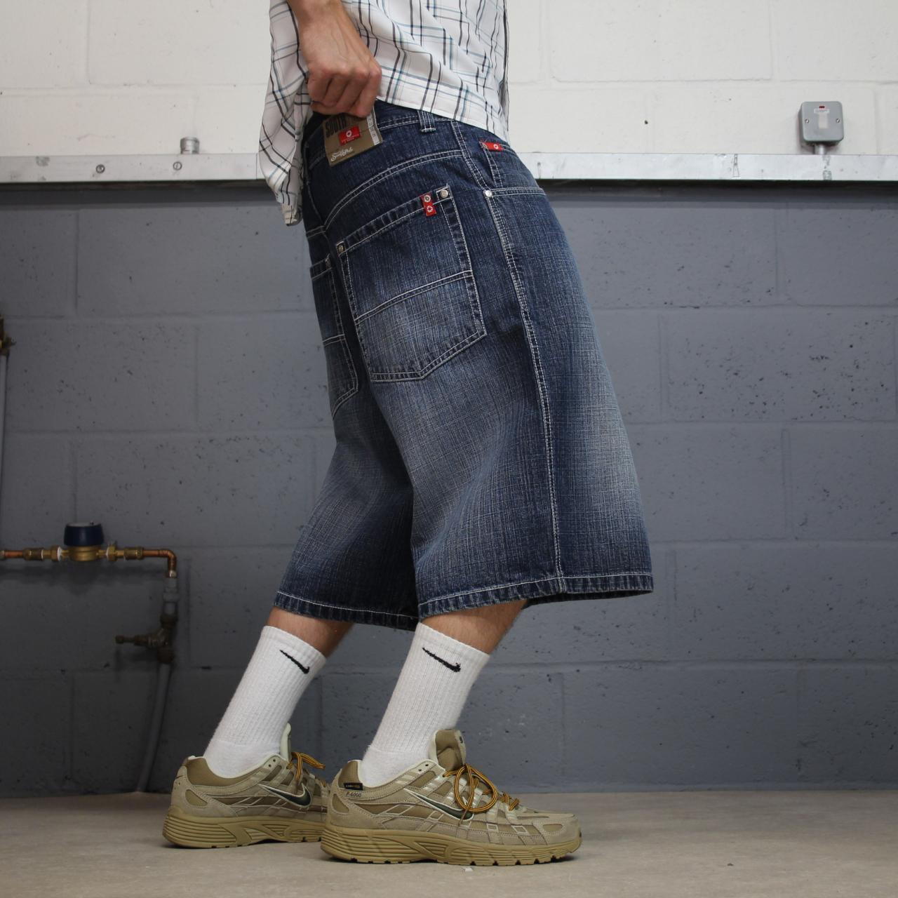 Southpole baggy denim shorts y2k blue Skater / surf style baggy shorts