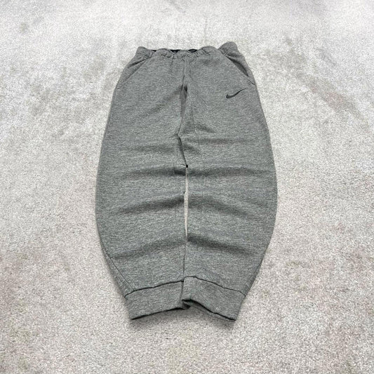 Vintage y2k Nike sweatpants dri-fit grey swoosh logo gym jogger tracksuit bottoms