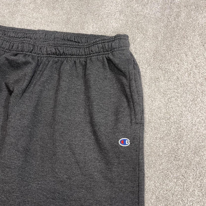 Y2K Champion baggy joggers grey wide leg Loose embroidered track pants