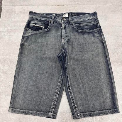 Baggy denim shorts W34