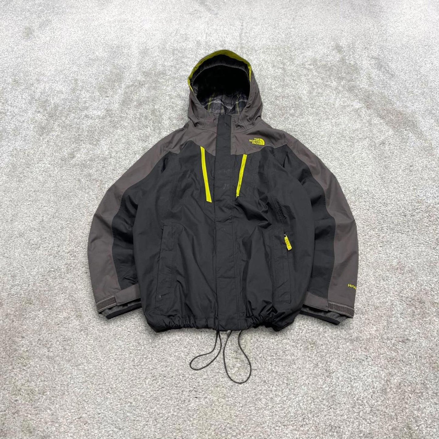 Y2K The North Face HyVent technical jacket black