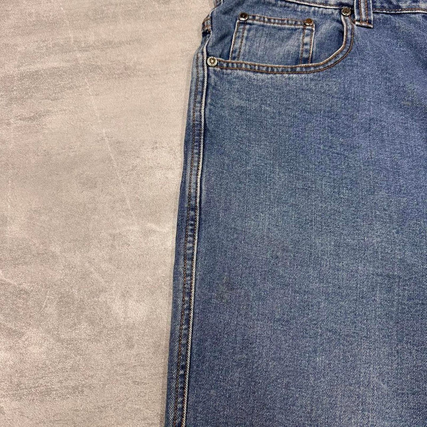 Blue Branded One jean shorts W36