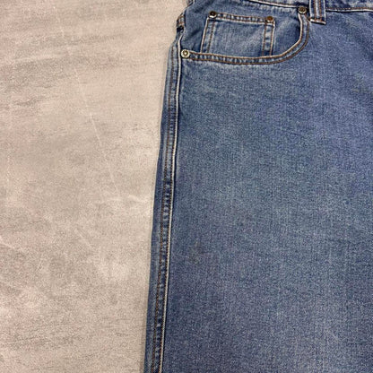 Blue Branded One jean shorts W36