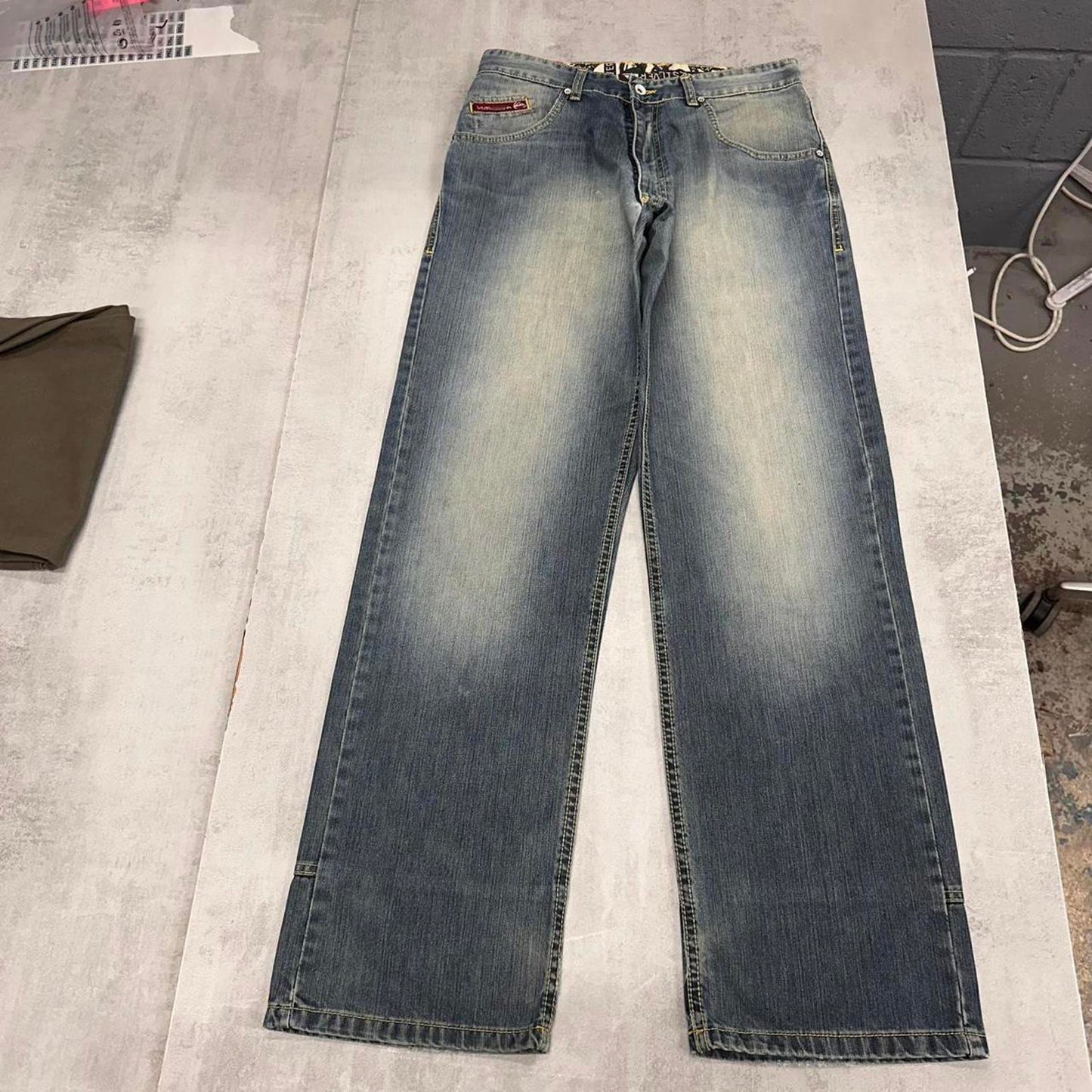 Mens baggy Quiksilver jeans W31 L33