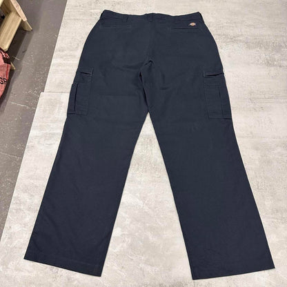 Navy baggy Dickies cargo pants W38 L32