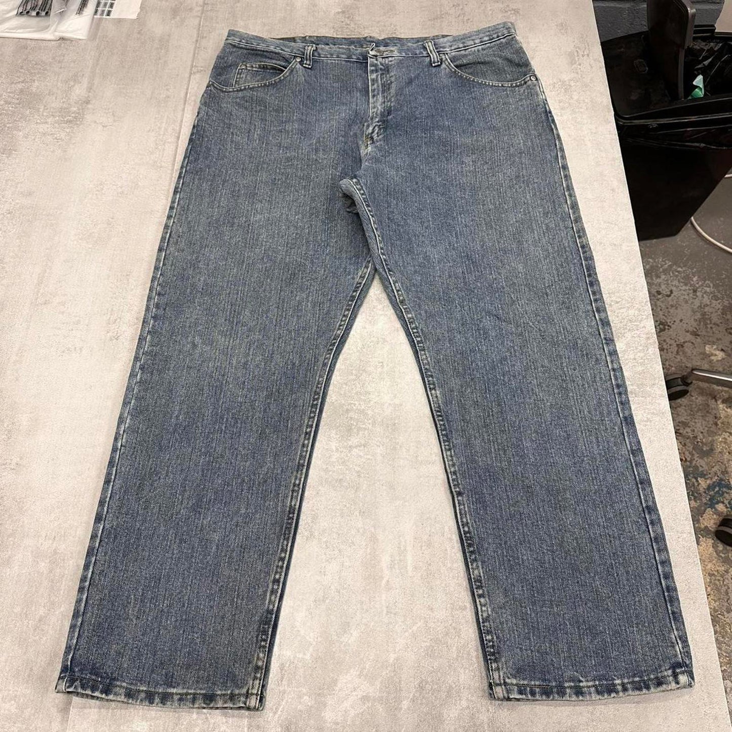 Blue Wrangler Jeans W40 L30 Loose denim skate pants