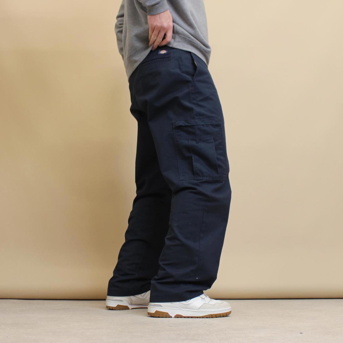 Navy baggy Dickies cargo pants W38 L32