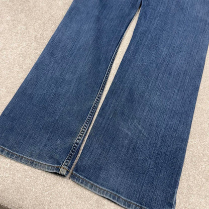 Vintage blue Carhartt jeans W36L32 relaxed denim 90s style skater jeans patch logo