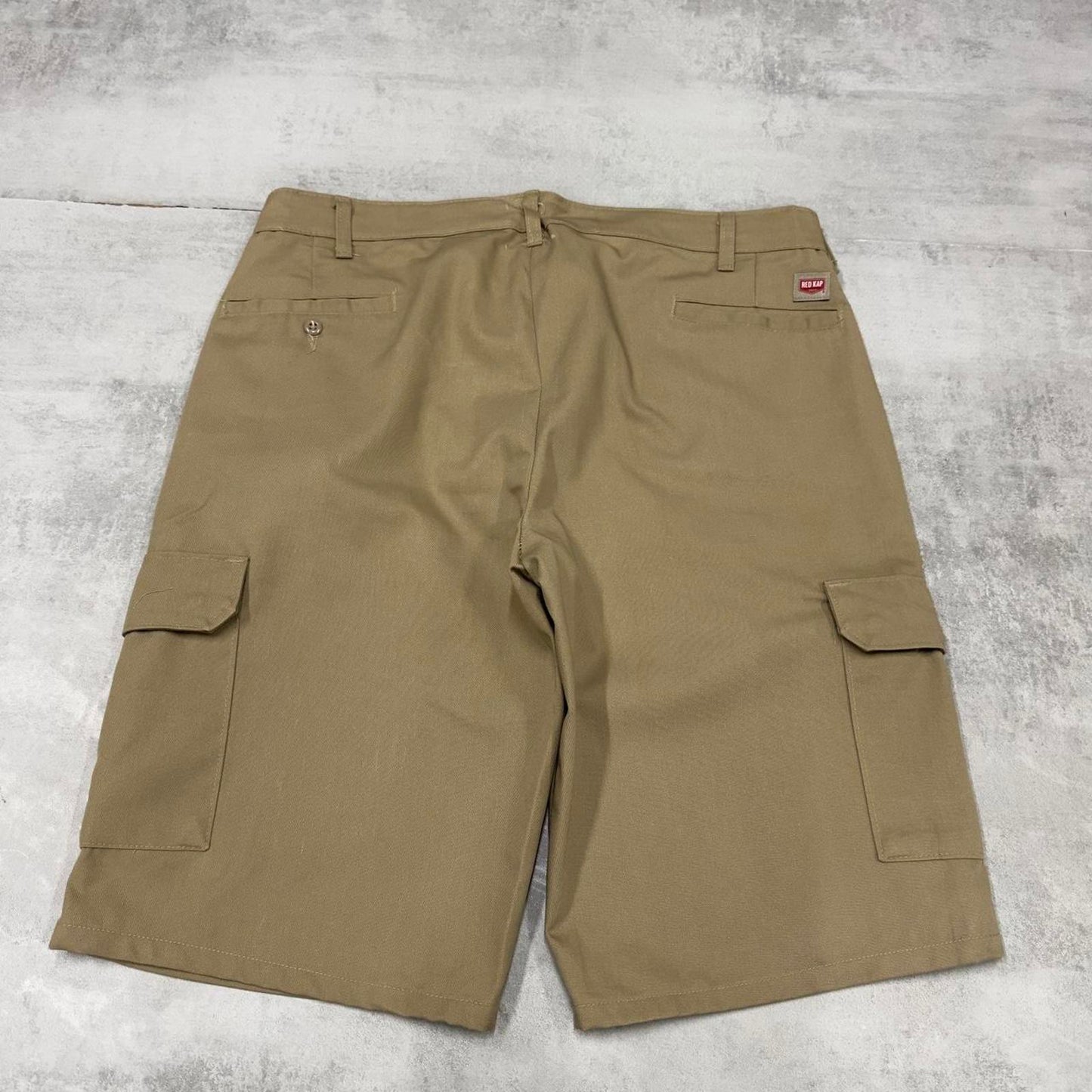 Khaki Red Kap cargo shorts W36