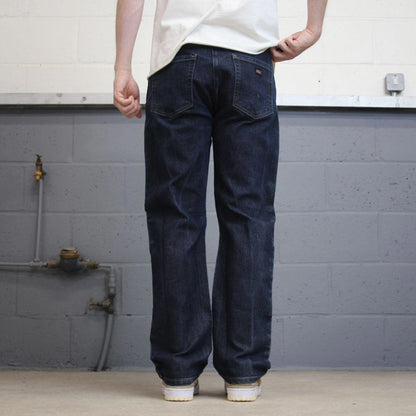 Dickies jeans W38L30 straight leg blue denim 90s style skater style jeans