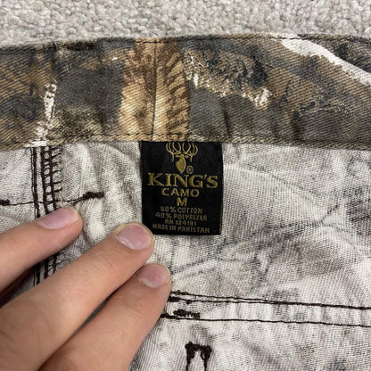 King's Camo Realtree camo cargo pants Y2K khaki M Realtree Edge camouflage pattern trousers