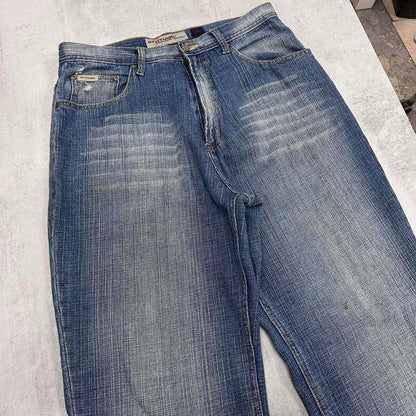 Mens baggy Attitude jeans W32 L30