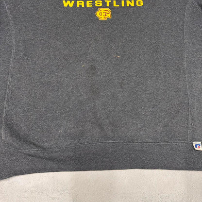 Grey vintage Russell sweatshirt M
