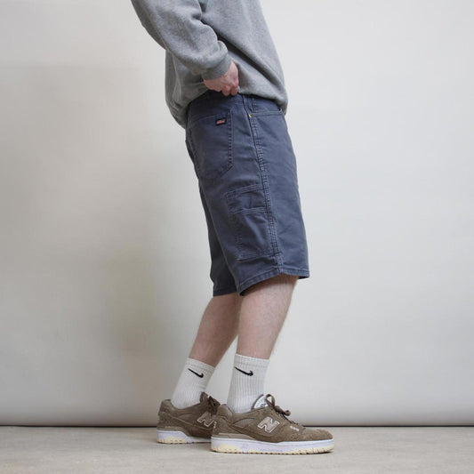 Mens Dickies carpenter shorts W34 canvas Y2K cargo skate style jorts