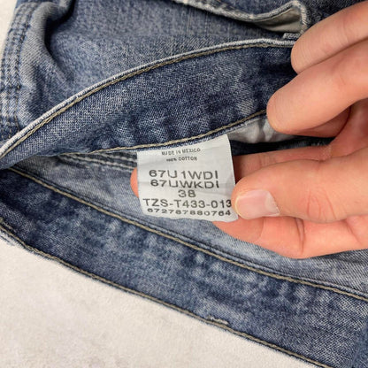 Mens baggy Wrangler carpenter jorts W38