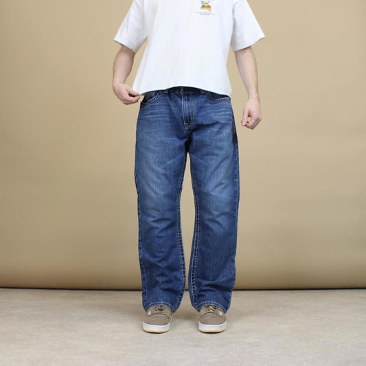 Blue Cinch embroidered jeans W38L30 denim bootcut Y2K style jeans