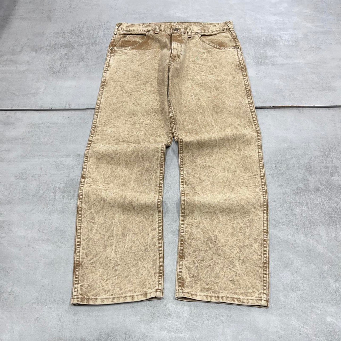 Vintage beige Carhartt jeans W34L29 loose 90s style denim skater pants