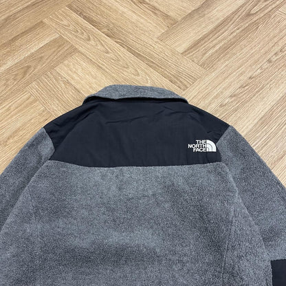 Y2K North Face Denali fleece Women's TNF full zip grey black paneled autumn technical Polartec