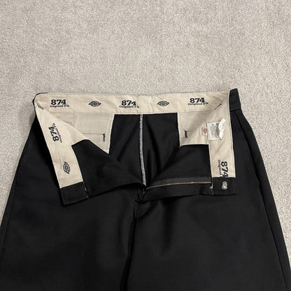 Dickies 874 pants black original fit W38L29 Twill chino style skate work trousers