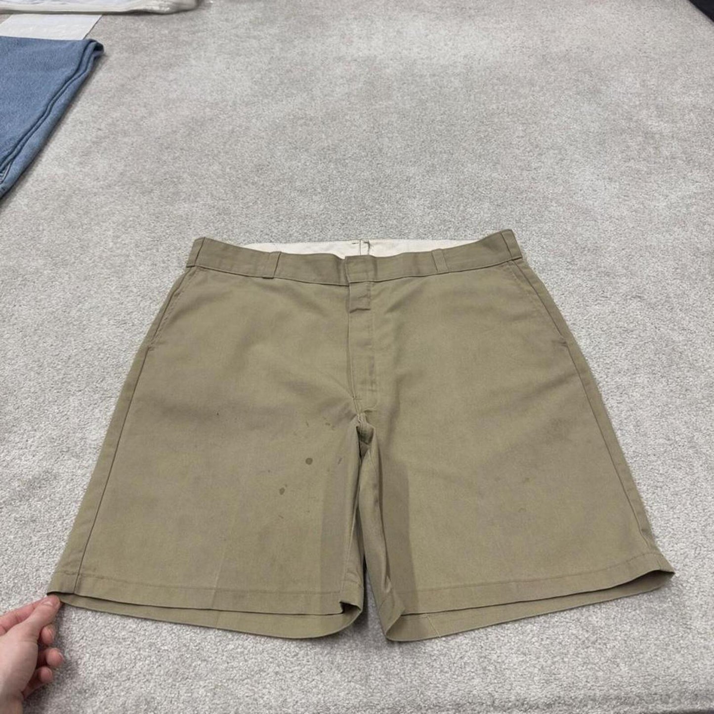 Baggy Dickies shorts chino khaki Twill chino skater style shorts loose relaxed fit