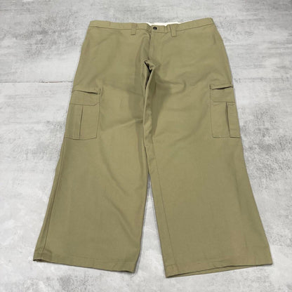 Dickies cargo Pants W40L26 beige twill style chino cargo trousers skater style