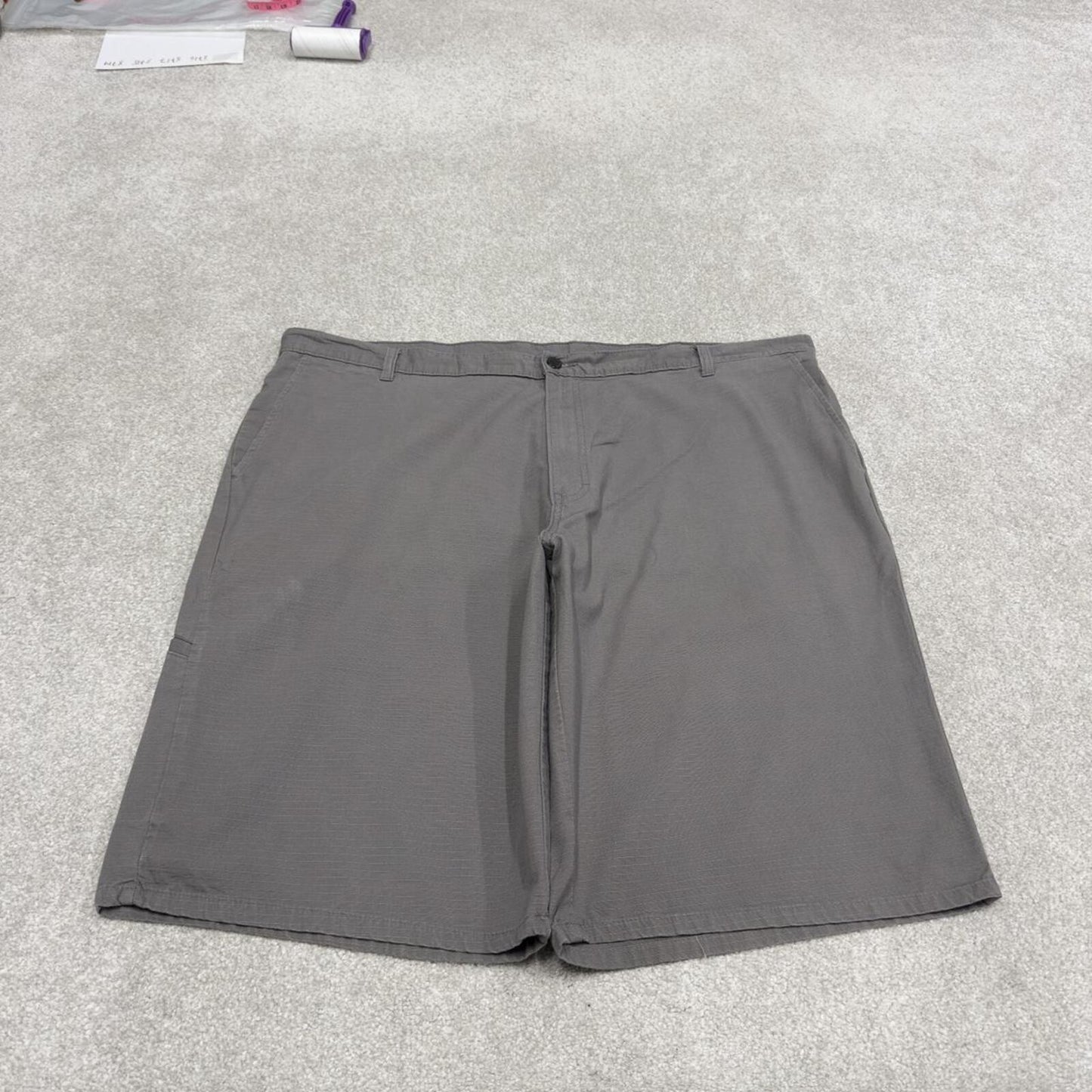 Baggy Dickies carpenter shorts grey Twill chino skater style shorts loose leg