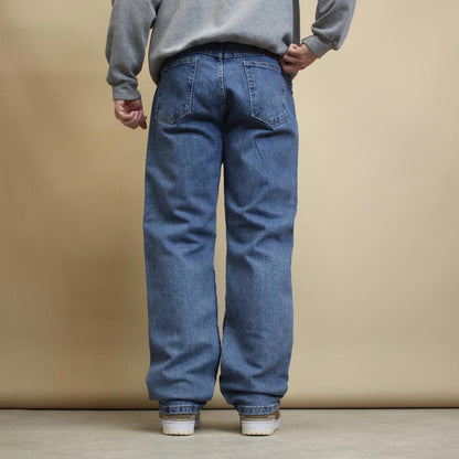 Blue Wrangler jeans W36L32 straight leg denim skater pants