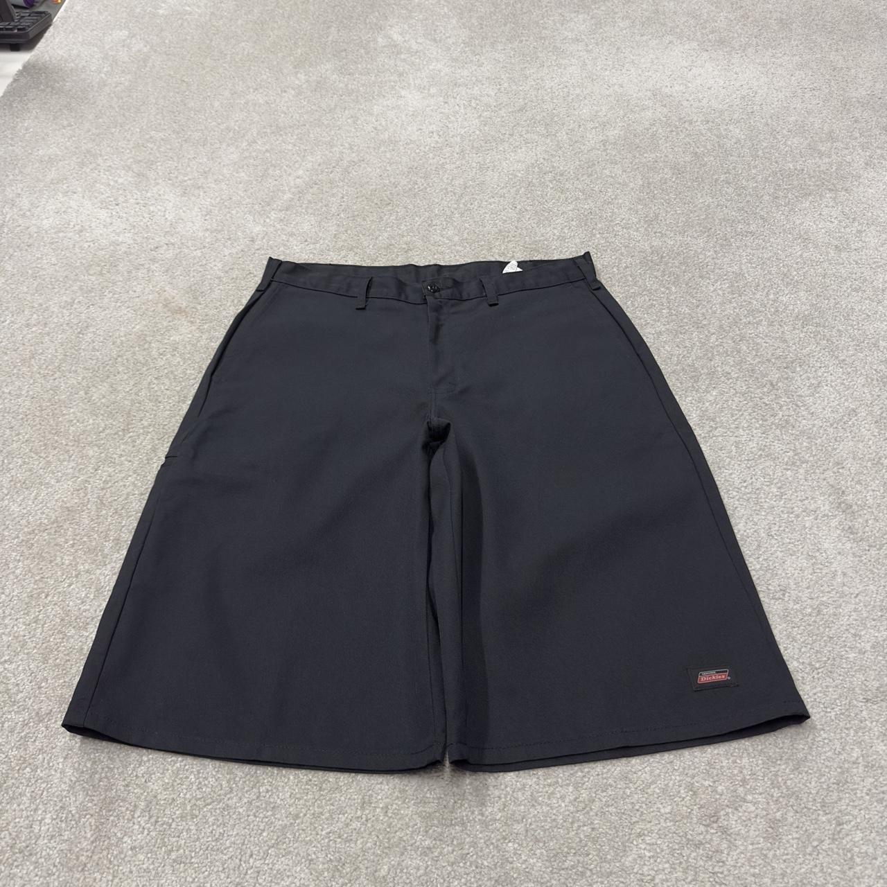 Dickies carpenter chino shorts long leg black Chino style skater shorts loose leg festival