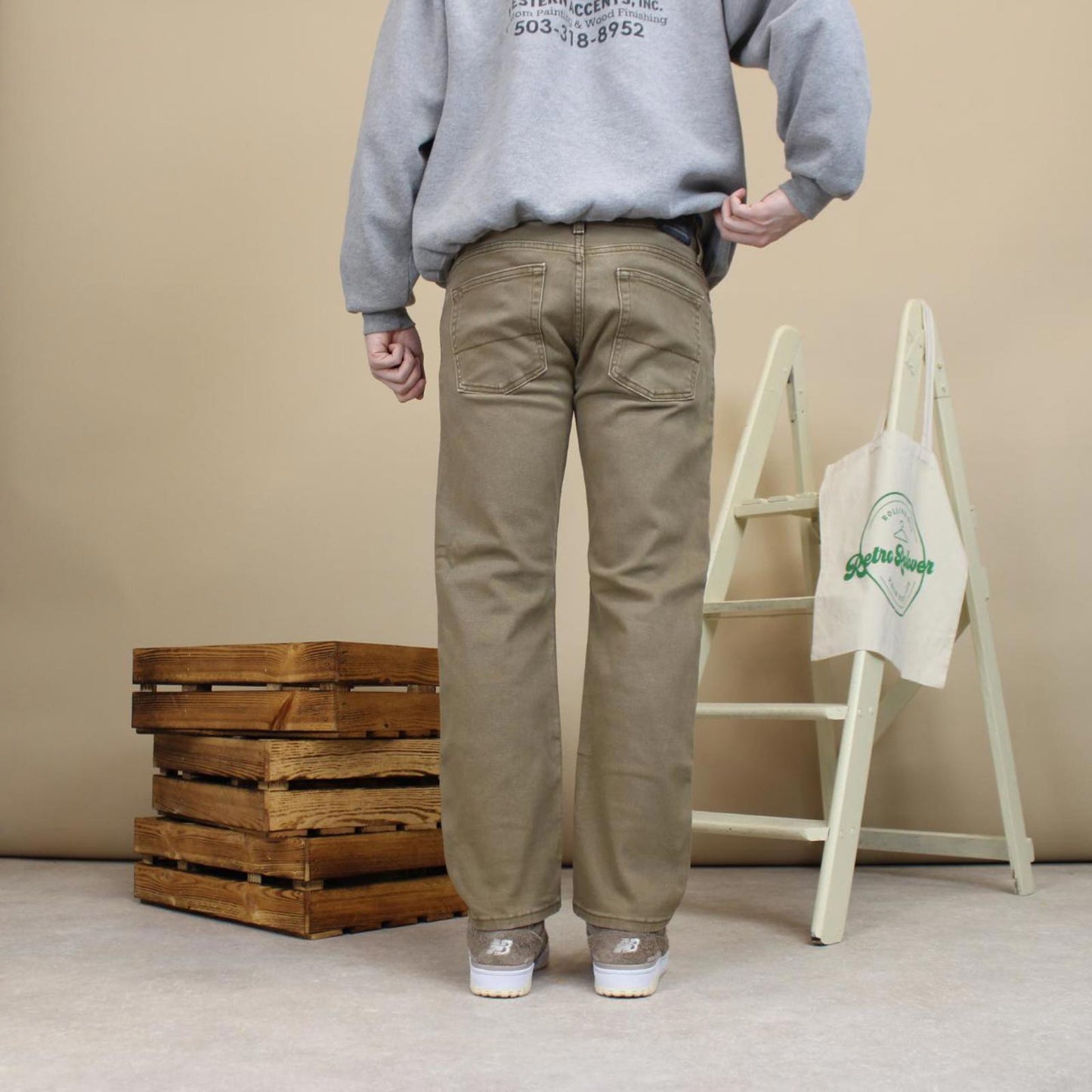 Sand brown Levi's jeans W30L27