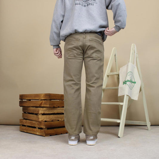 Sand brown Levi's jeans W30L27
