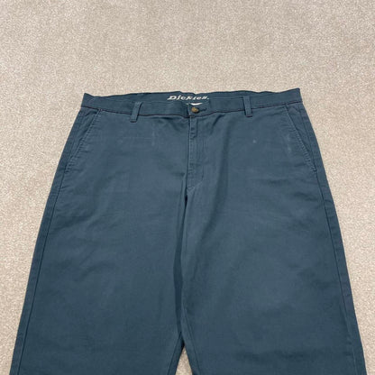Vintage Y2k Dickies work pants navy Loose fit flex chino style skate trousers