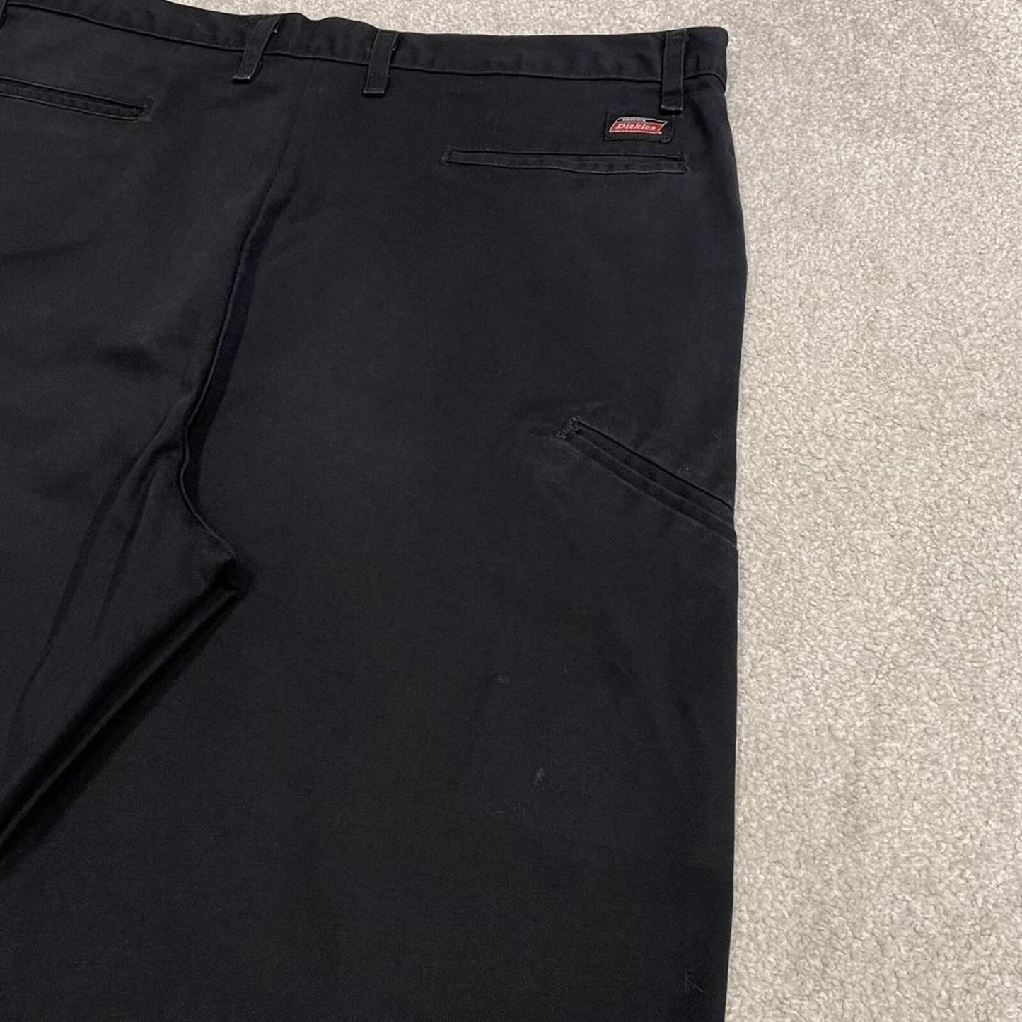 Dickies baggy carpenter shorts black Chino style skater shorts long wide leg festival