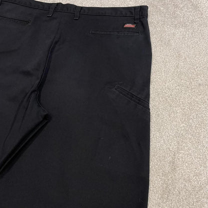 Dickies baggy carpenter shorts black Chino style skater shorts long wide leg festival
