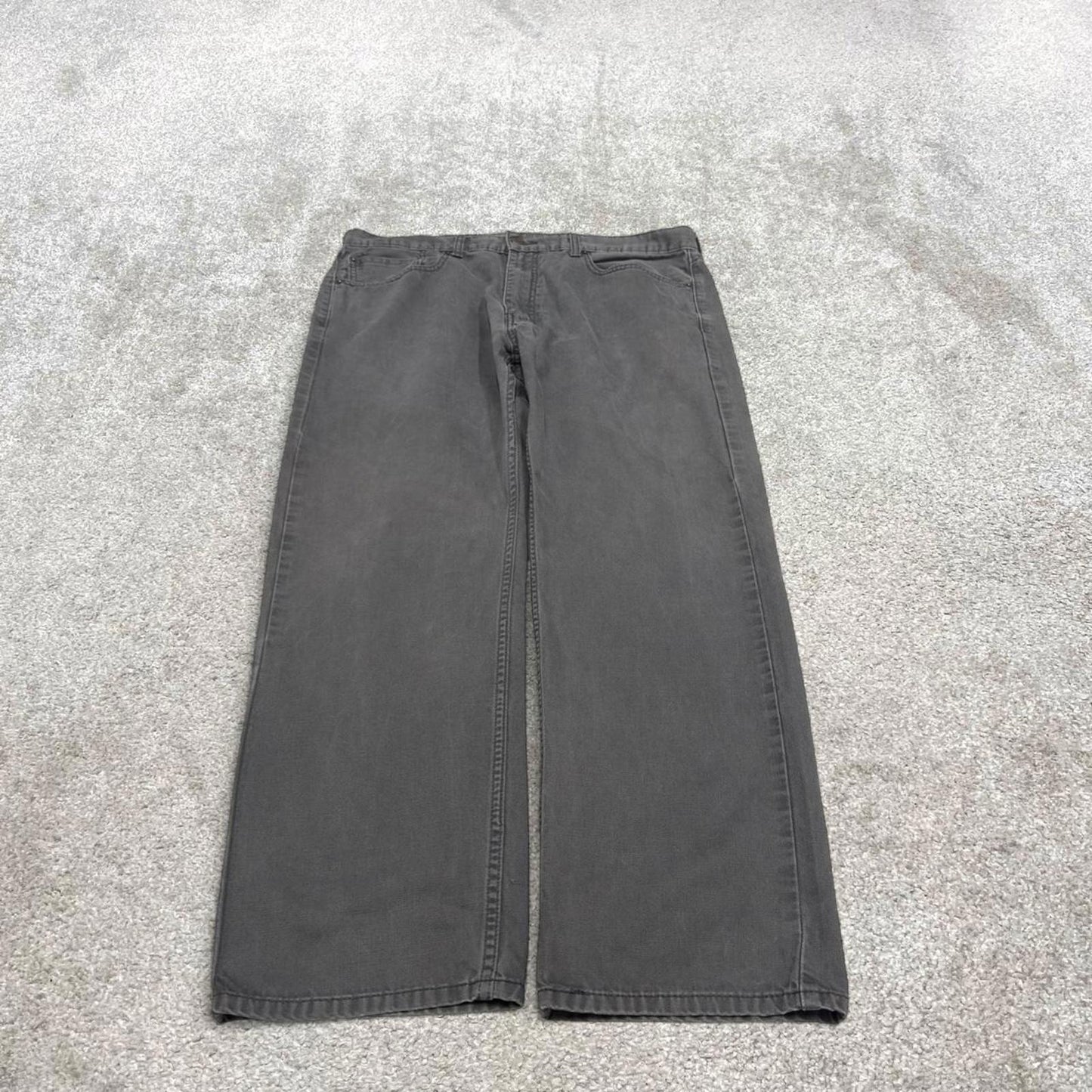 Y2k Levis 505 jeans straight leg grey Casual style 5 pocket 100% cotton pants