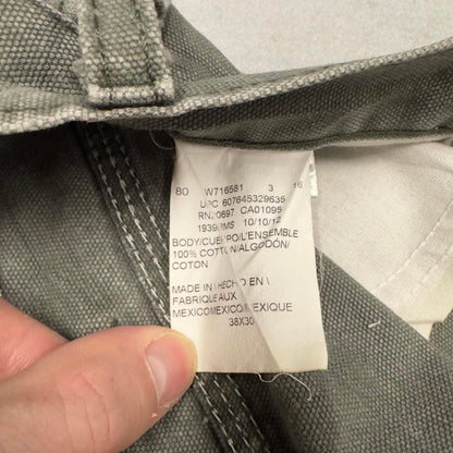 Green Dickies carpenter jeans W38 L30 baggy canvas skater cargos