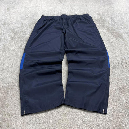 00s baggy Starter tracksuit bottoms navy 2XL y2k style joggers embroidered track pants trackies