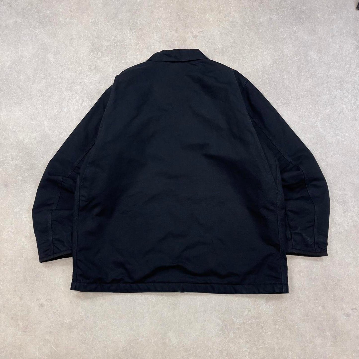 Black Carhartt jacket XL sherpa lined canvas ridge