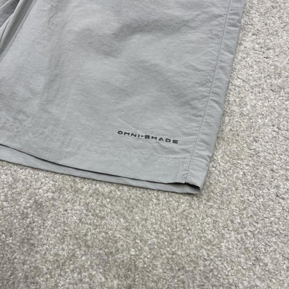 Y2k Columbia PFG Omni-Shade shorts technical hiking grey