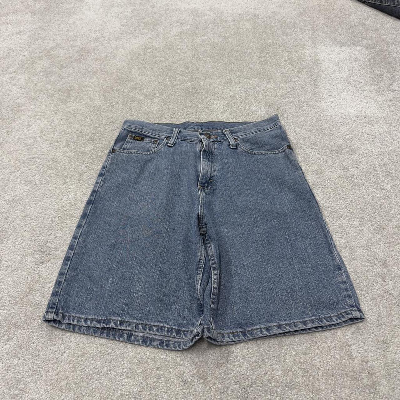 Lee denim Y2K shorts blue 5 pocket skater style surf jorts